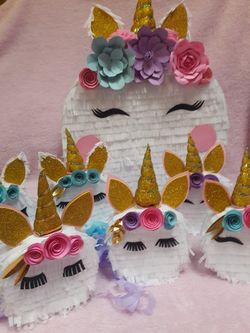🦄Bonita piñata unicornio🦄 especiales del mes