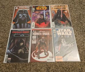 Star Wars Comic Book Lot of 6