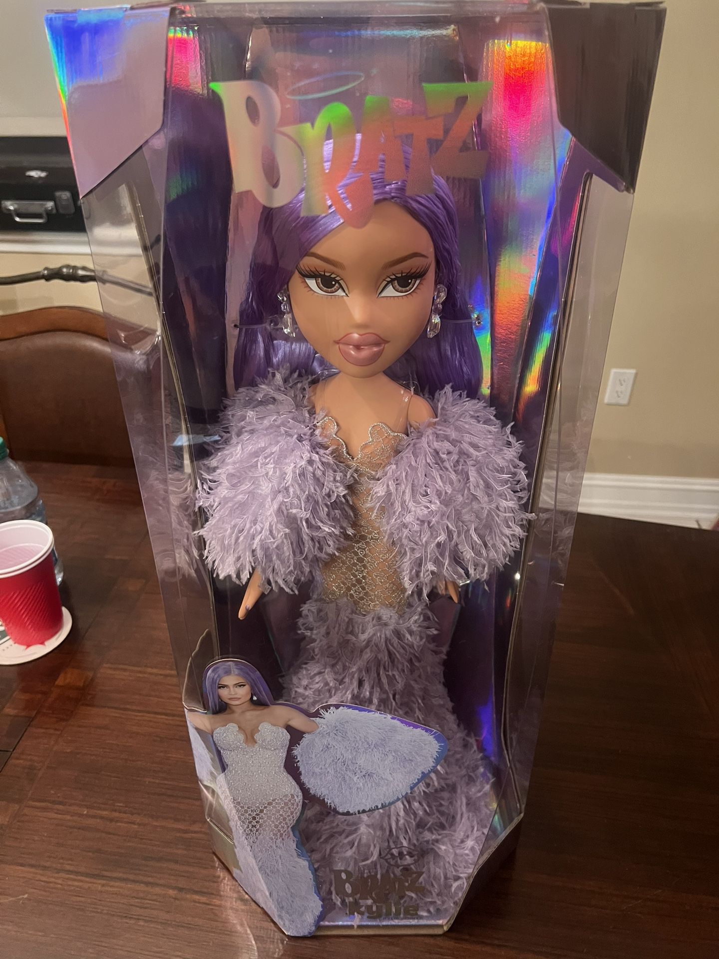 Bratz x Kylie Jenner 24-Inch Large-Scale Fashion Doll with Gown, 2 Feet Tall NEW