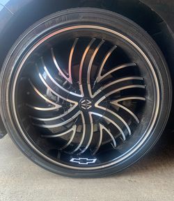 Massiv Tsumani 924 Wheel 22x8.5 5x112 5x4.5 (5x114.3) Black Machined 38MM