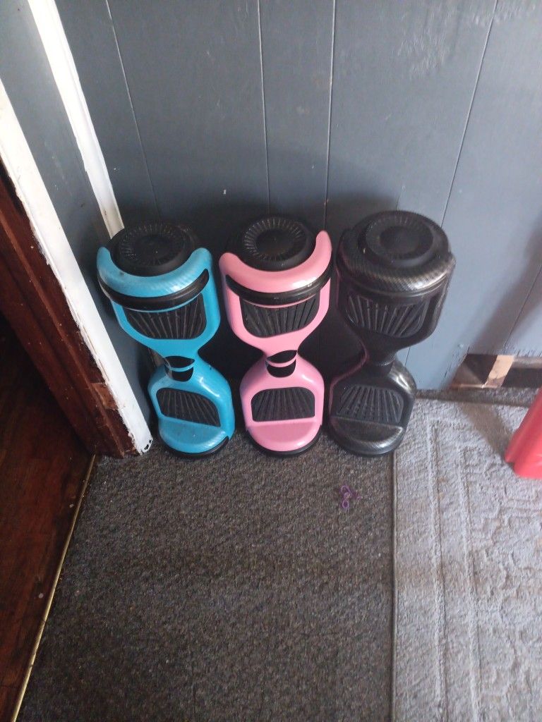 3 Bluetooth Hover Boards
