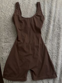 V back romper in XS