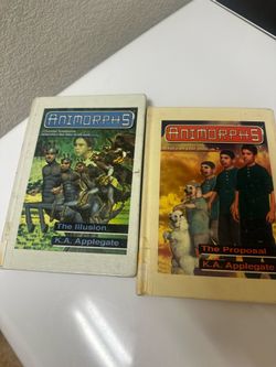Vintage y2k animorphs books - hardcovers