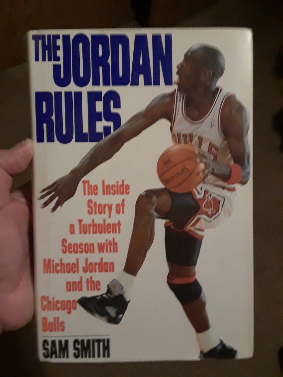 Limited Edition Vintage 1992 collect Jordan Rules hardback by Sam