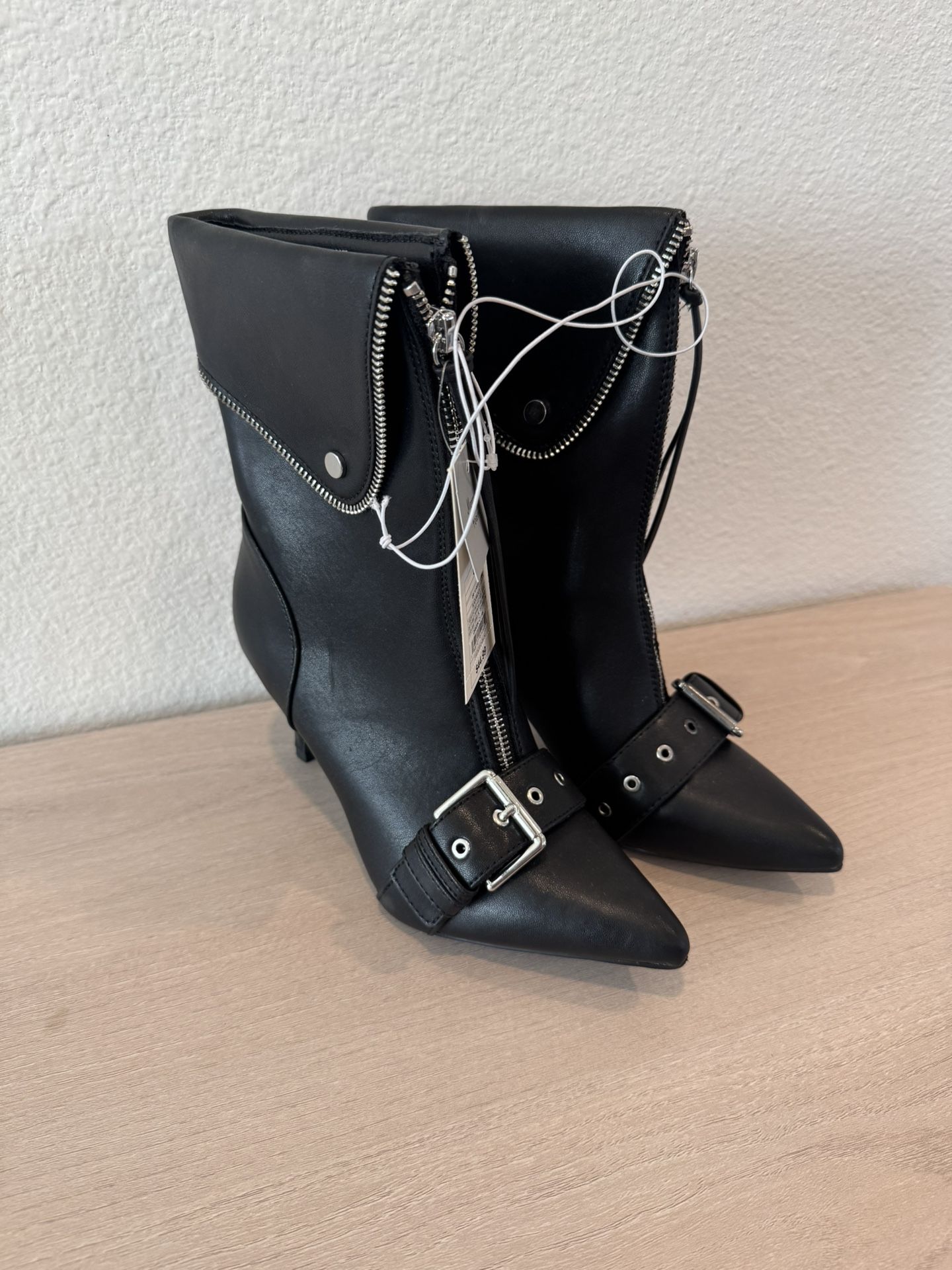 NEW BLACK BUCKLE BOOTIES - a new day