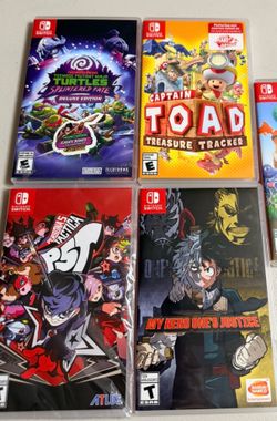 Switch Games For Sale- Price In Listing