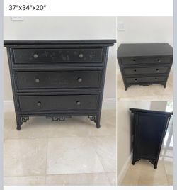 Black Entryway Cabinet