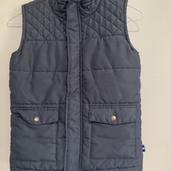 Crown & Ivy Kids Quilted Vest Girls Boys Unisex Size M Puffer Winter Fall