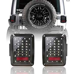 LED taillights for jeep Wrangler JK, JKU
