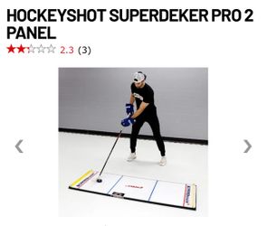 HOCKEYSHOT SUPERDEKER PRO 2 PANEL