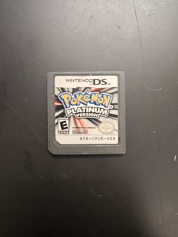 Pokemon Platinum Version For the DS