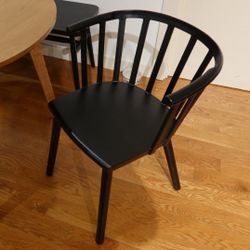 Barrel Back Dining Chair x2 (pair) ($85 retail link below)