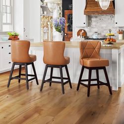 Counter Height Bar Stools Set of 3