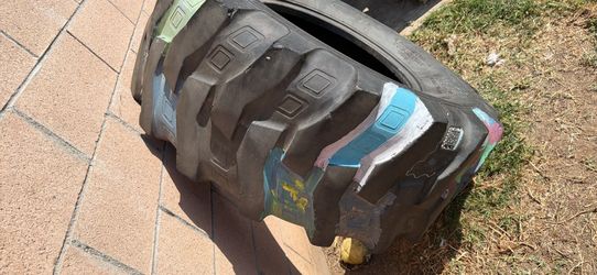 Exercise, big tire