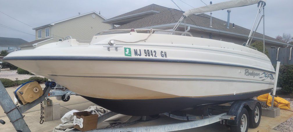 1998 Bayliner Rendezvous open bow outboard