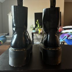 Black Vegan Leather Dr.Martens