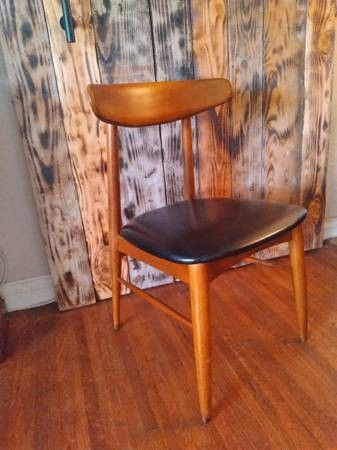 Antique Mid Century Modern #1834 Chair made by Morris Furniture