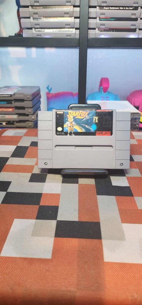 Star Fox Super Nintendo SNES 1993 Authentic Tested and Working