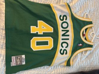 Shawn Kemp Sonics Jersey 94-95 Mitchess & Ness Sz L