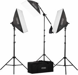 Fovitec Studio Pro 3-Point Lighting Kit