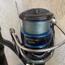 9 Foot St. Croix Avid Surf Rod  Paired With A Size 4000 MQD Die Wall Salt Test Real