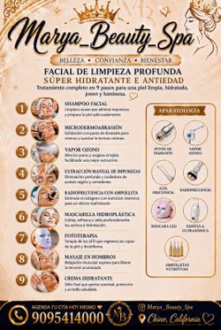 Facial limpieza profunda súper hidratante