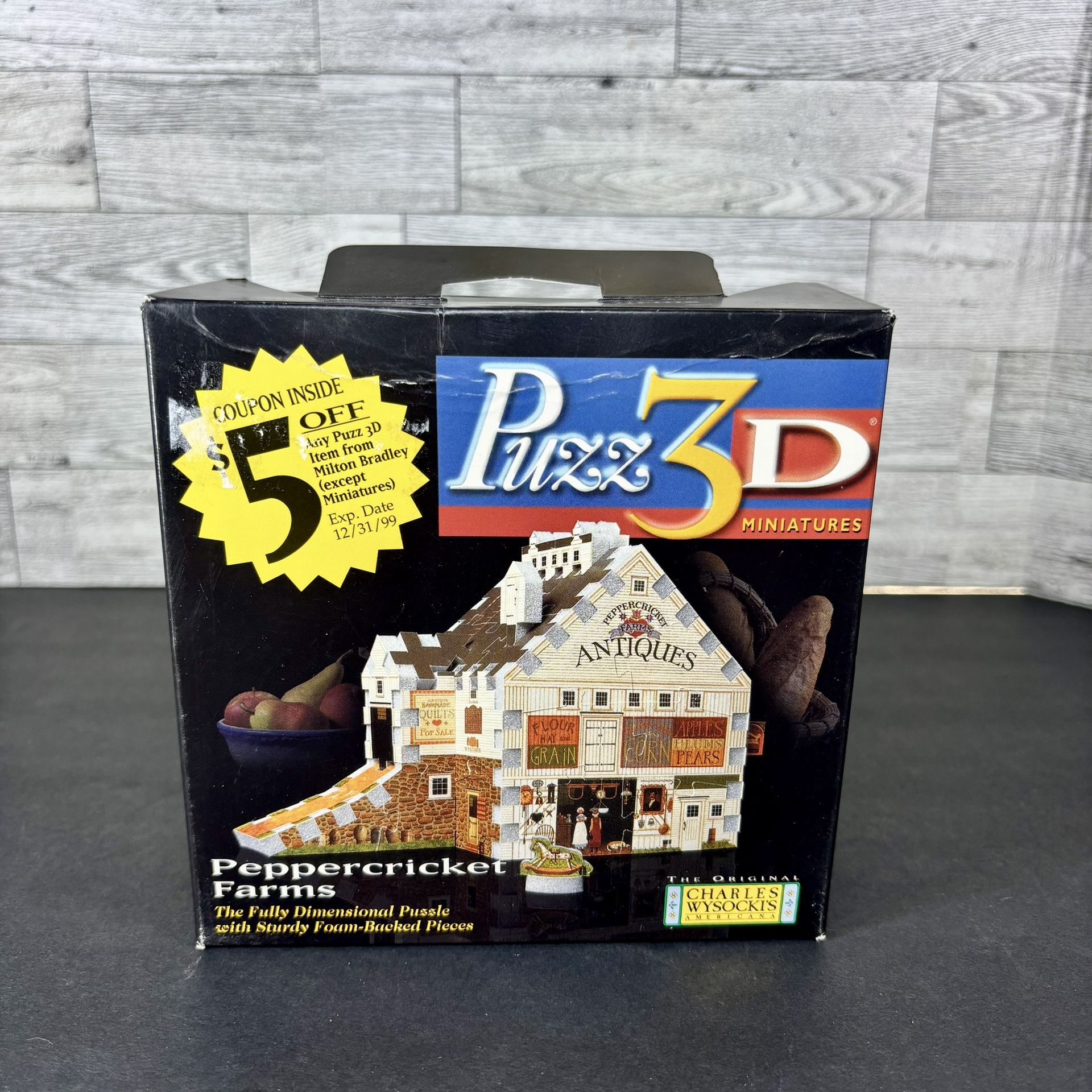 Puzz3D Peppercricket Farms 3D Puzzle Charles Wysocki's Americana