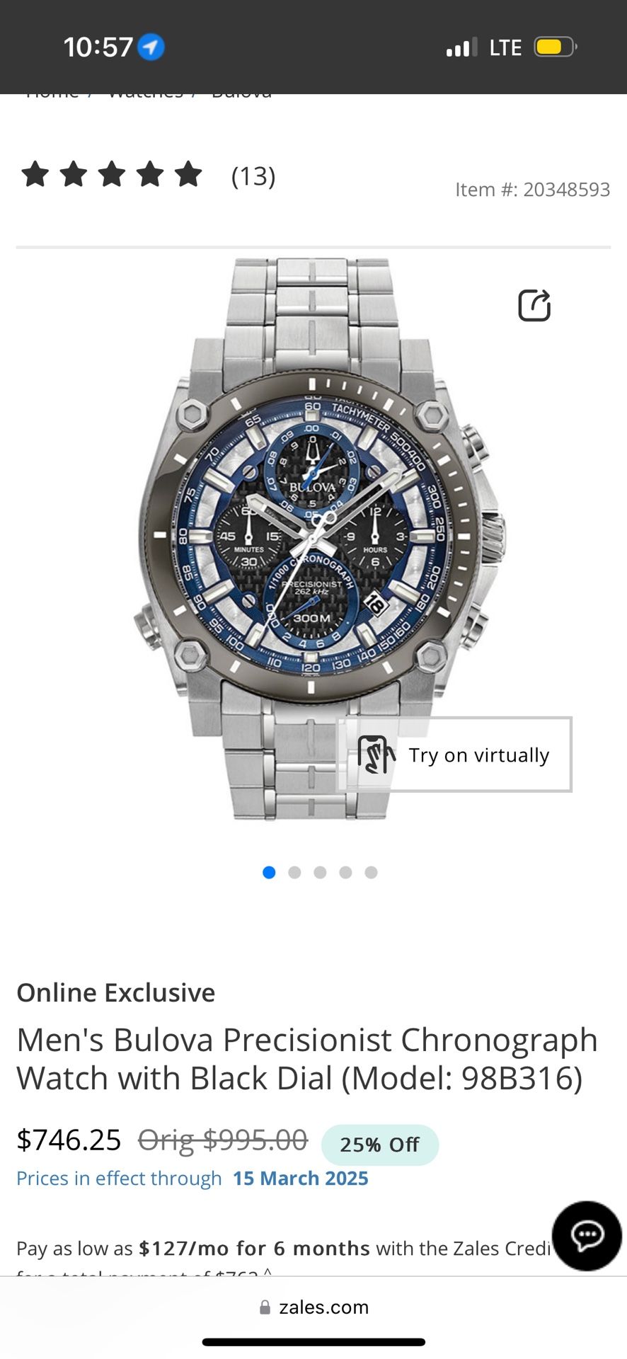 Bulova Watch