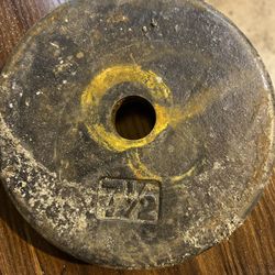 Weight plates for sale 5 pounds 7 1/2 pounds 10 pounds 12 1/2 pounds