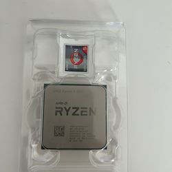 AMD Ryzen 5 3600 6-Core, 12-Thread Unlockee Desktop Processor with Wraith Stealth Cooler