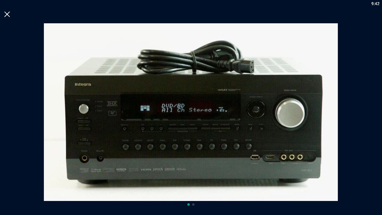 Onkyo Integra DTR 50.1 Surround Receiver. Like New And Operational.