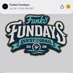 Funko Fundays Ticket