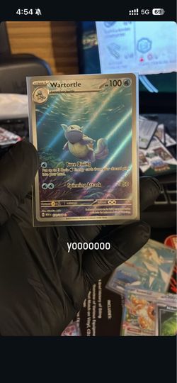 Ungraded IR Wartortle for Entei V + Booster packs