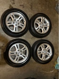 Honda rims and tires