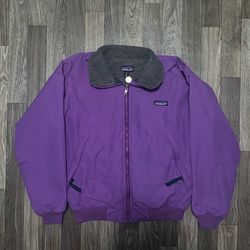 Vintage 80s Made In U.S.APatagonia Women’s Purple Windbreaker
