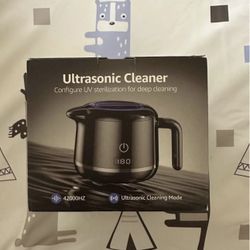 Ultrasonic Cleaner White