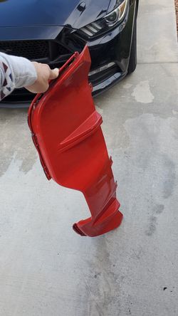 15-17 Mustang rear diffuser