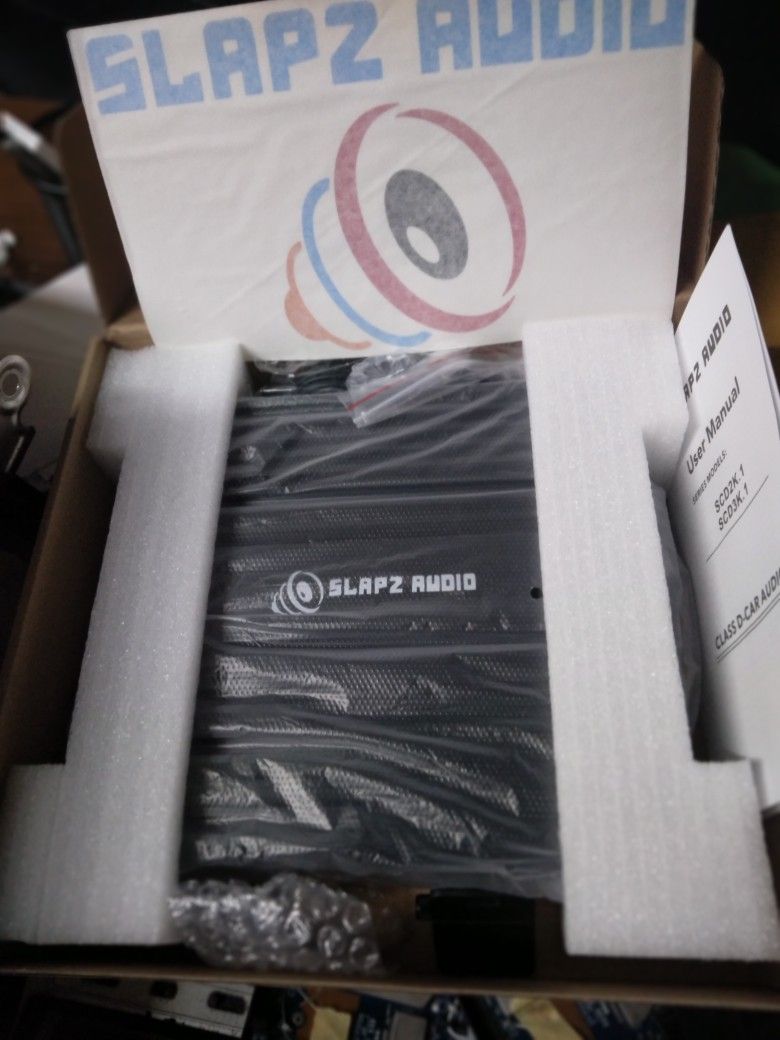 New Slapz AUDIO 3,000 Watt Mono Car Subwoofer Amplifier