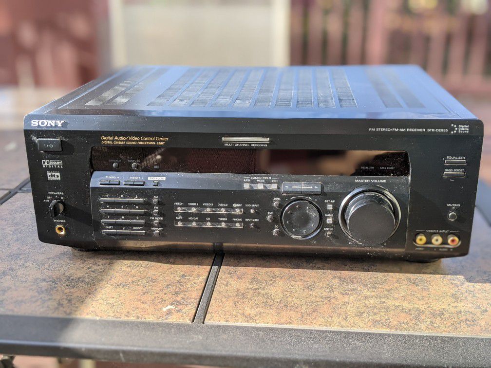 Sony receiver STR-DE935