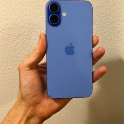 Apple iPhone 16 Plus 256gb Unlocked No Sim Restrictions Very Low Use Like New Marine Blue 