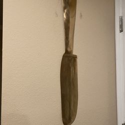 Copper Butter Knife Kitchen Decor