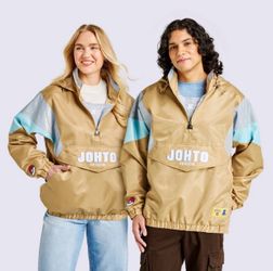 Pokemon x Target Starter Jacket Gold Johto Region