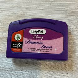 Leapad Pre-K Kindergarten Disney Princess Stories Game Cartridge 