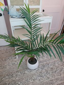 Faux Palm Tree