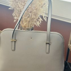 Kate Spade Tote Bag - Light Gray 