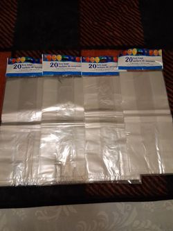 Party Loot Bags/ Clear