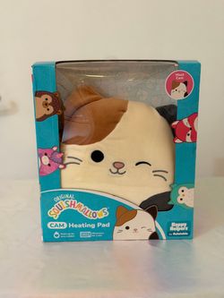 Squishmallows Cam Heating Pad Plush NIB