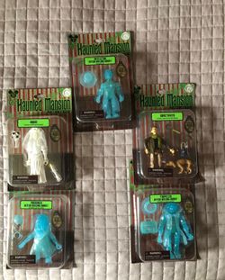 Brand New Disney Haunted Mansion 40th Anniversary Figures Complete Set Brand New