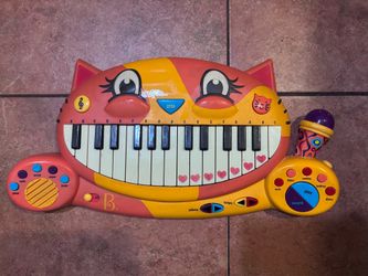 B toys cat piano toy