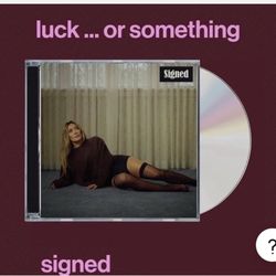Hilary Duff - Signed CD - LUCK OR SOMETHING AUTOGRAPHED